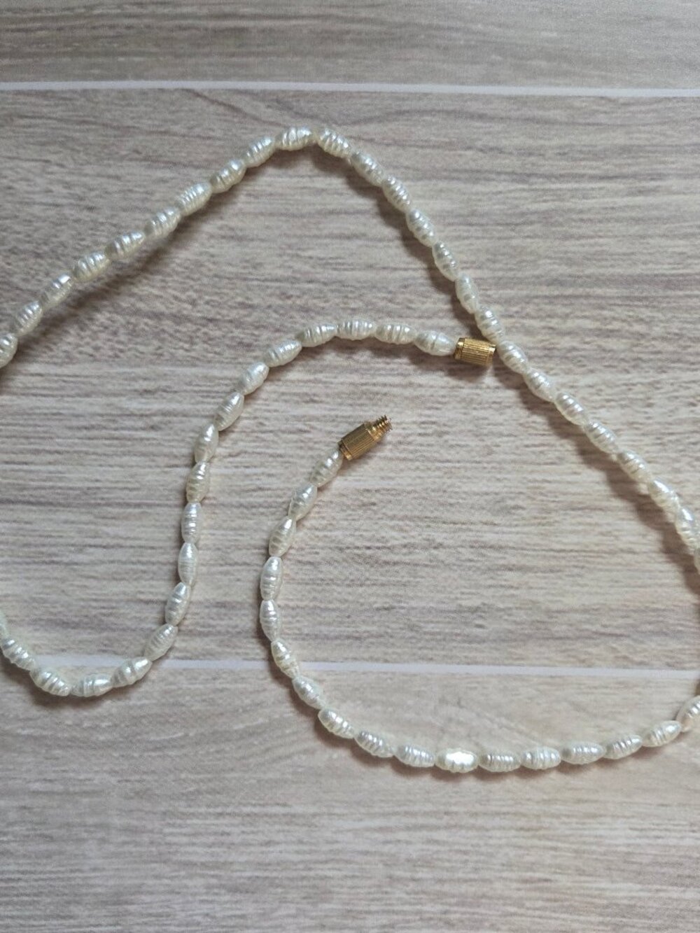 Petite Freshwater Pearl Necklace 18"